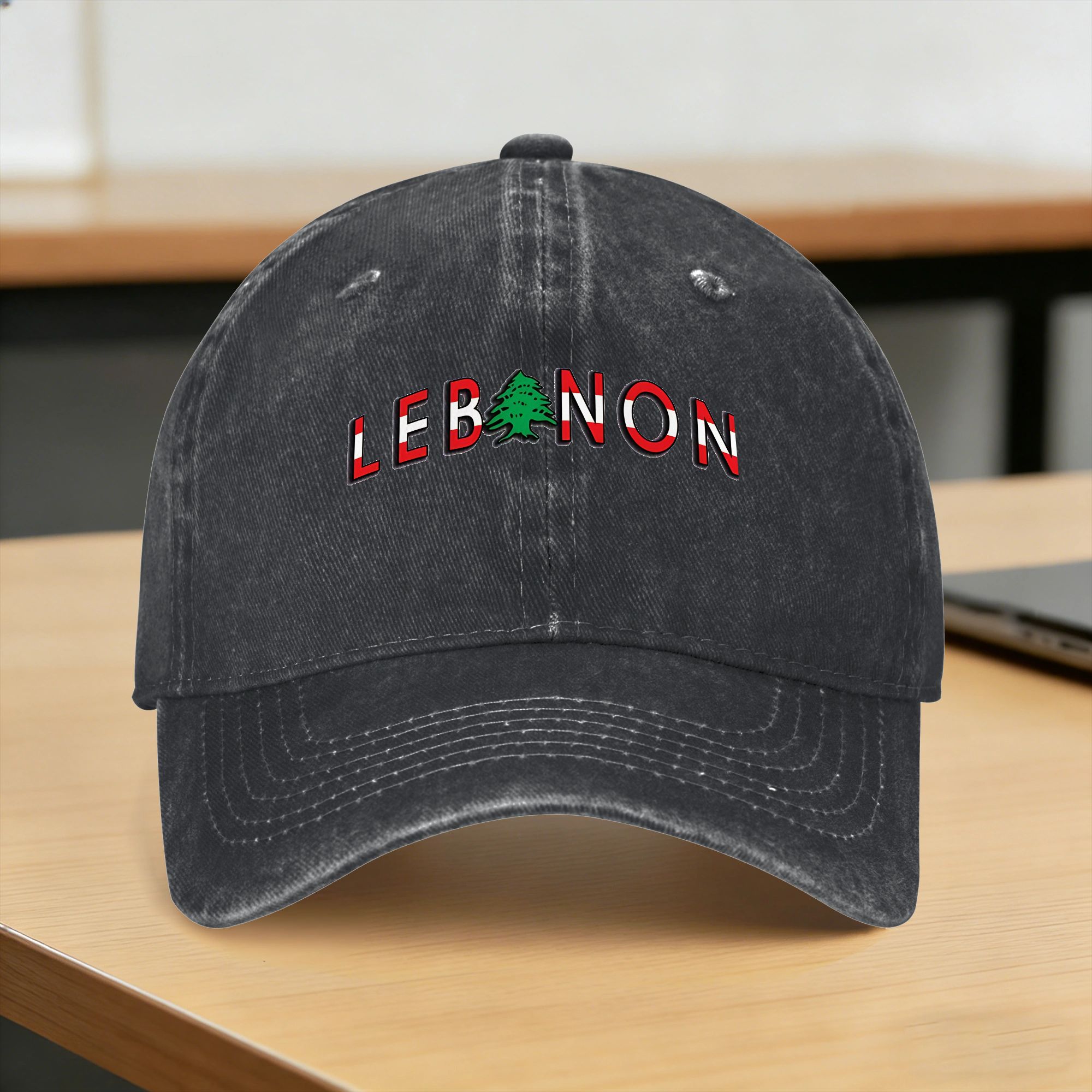 Outdoor Sport Hat Classic - Sommer Libanon Flagge Baseballkappe Sonnenschutz Verstellbare
