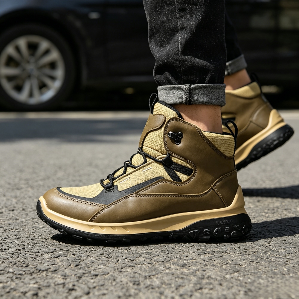 Outdoor Sport Brand Shoes - High-Top Lederschuhe für Herren Luxusmarke Original