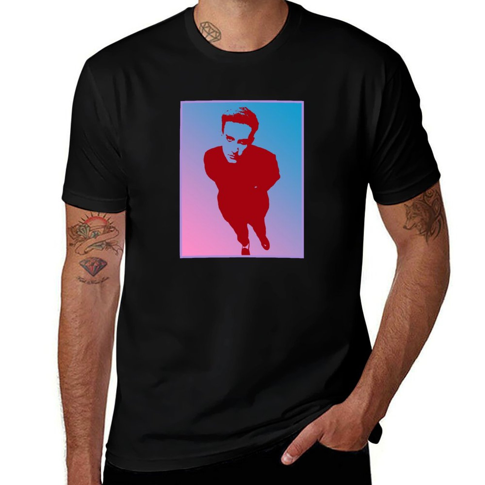 Outdoor Sports Hall - Terry Hall - 80er Pop-Art T-Shirt