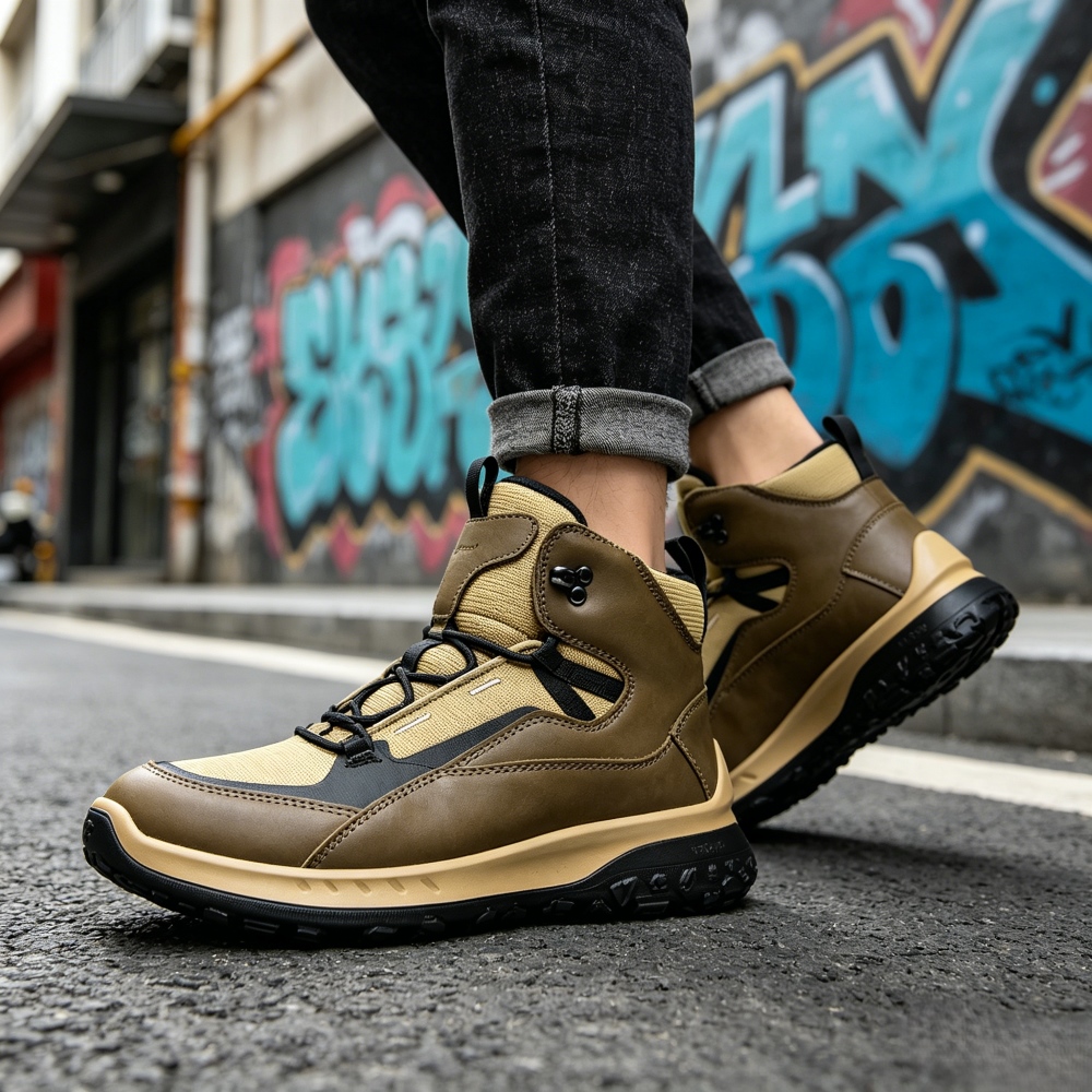 High-Top Lederschuhe für Herre – Outdoor Sport Brand Shoes Bewertung und Preis