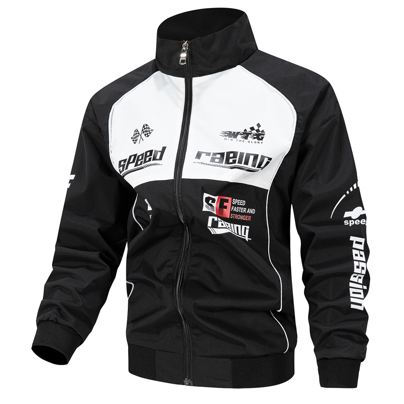 US-Größe Herbst Moto-Rennjacke – Outdoor Sport Coat Bewertung und Preis