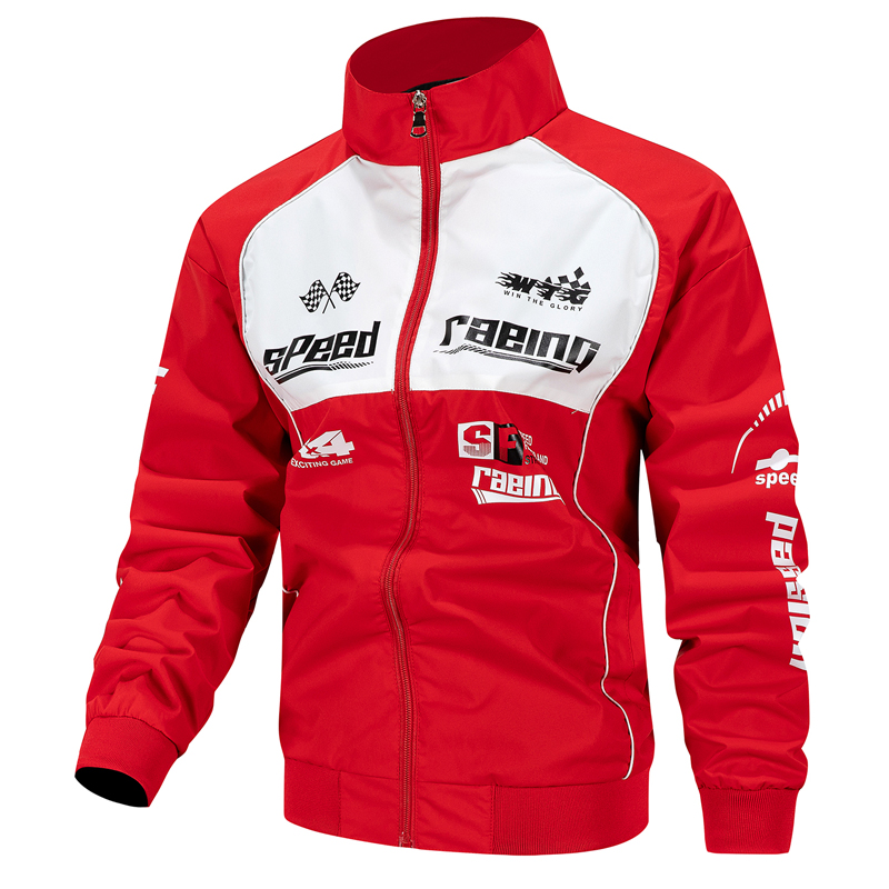 US-Größe Herbst Moto-Rennjacke – Outdoor Sport Coat Bewertung und Preis