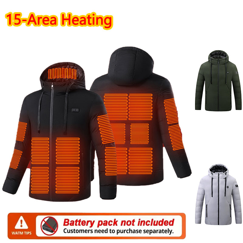 15-fach beheizte Winter-Kapuze – Outdoor Sport Coat Bewertung und Preis